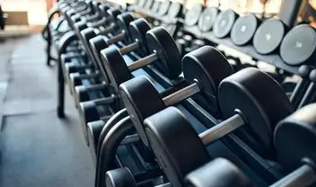 Equipamentos necessários para musculação vetor Equipamentos necessários para musculação vetor