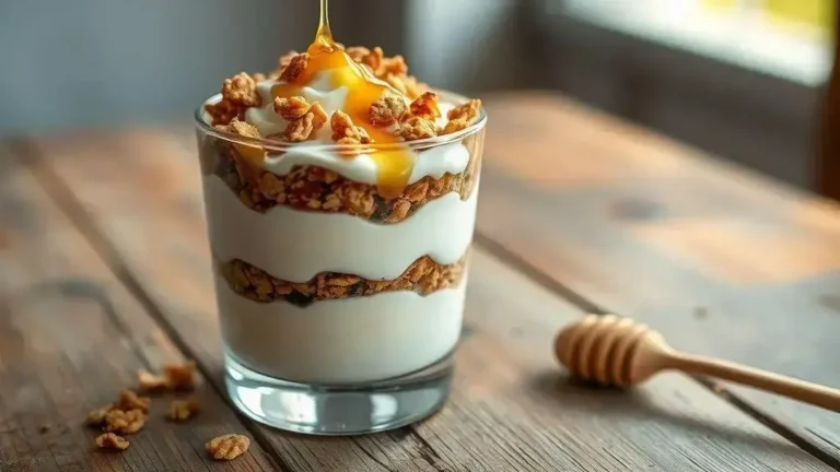 Iogurte Natural com Granola e Mel