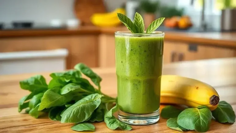 Smoothie Verde com Proteína