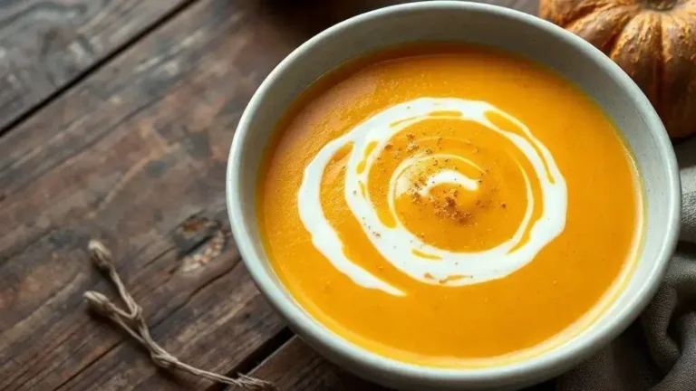 Sopa Cremosa de Abóbora