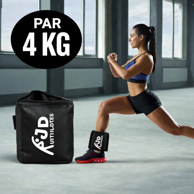 Caneleira de Peso 4 kg (par) — degrau intermediário