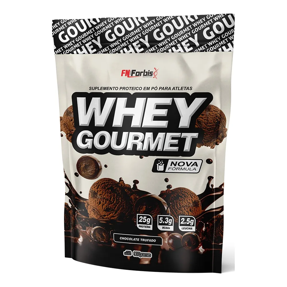 Whey Protein Gourmet FN Forbis — refil 907 g