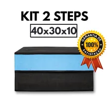 Kit com 2 steps 40 × 30 × 10 cm