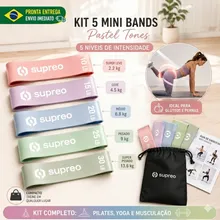 Kit Mini Band 5 Faixas com Bolsa de Transporte
