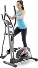 Elíptico Marcy Magnetic Elliptical Trainer para treino cardio em casa