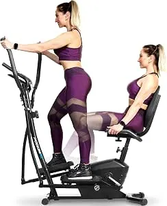 Elíptico e bicicleta ergométrica PodiumFit EH100 para uso residencial