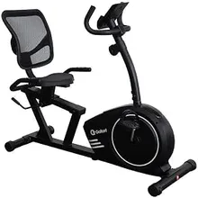 Bicicleta ergométrica horizontal magnética Gallant Elite Pro para treino em casa