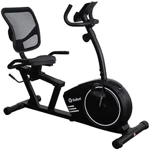 Bicicleta ergométrica horizontal magnética Gallant Elite Pro para treino em casa