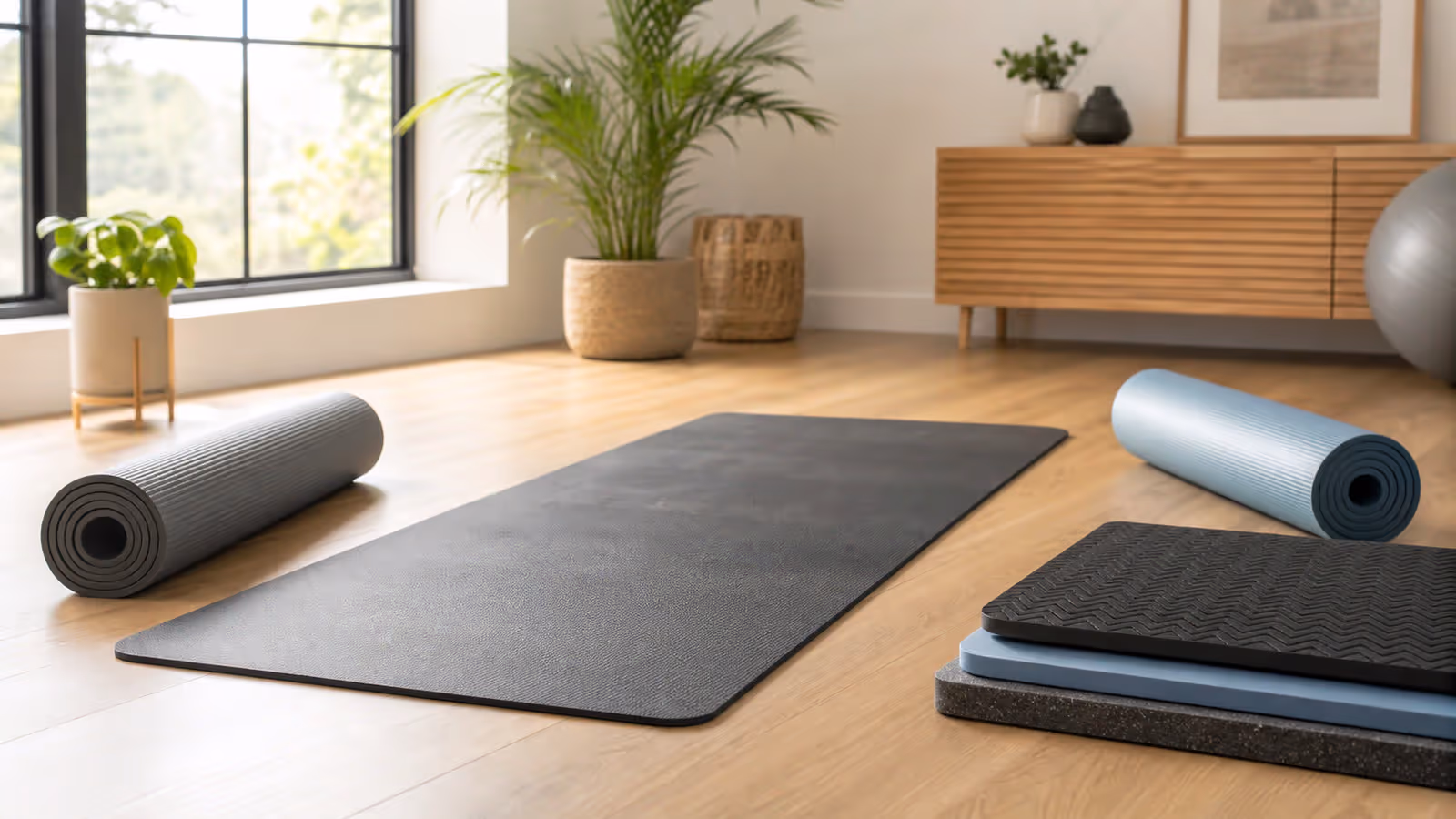 Colchonete de exercícios