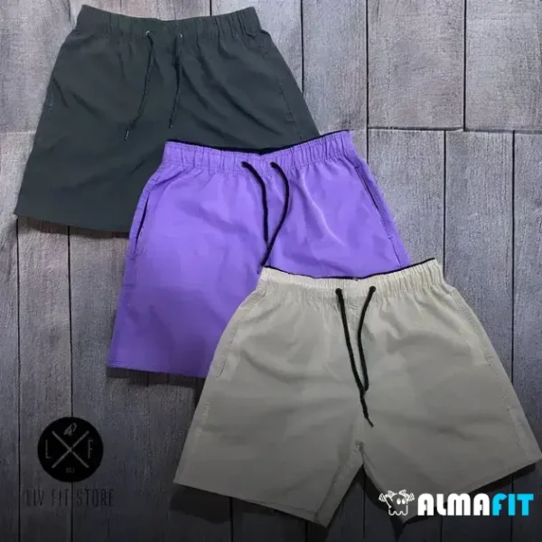 O kit 3 Shorts Mauricinho Premium Praia Corrida Bermuda Tactel oferece um combo versátil e confortável, feito com materiais de alta qualidade como algodão e linho, ideal para uso na praia, em corridas ou em ocasiões casuais, garantindo um visual elegante e descolado.