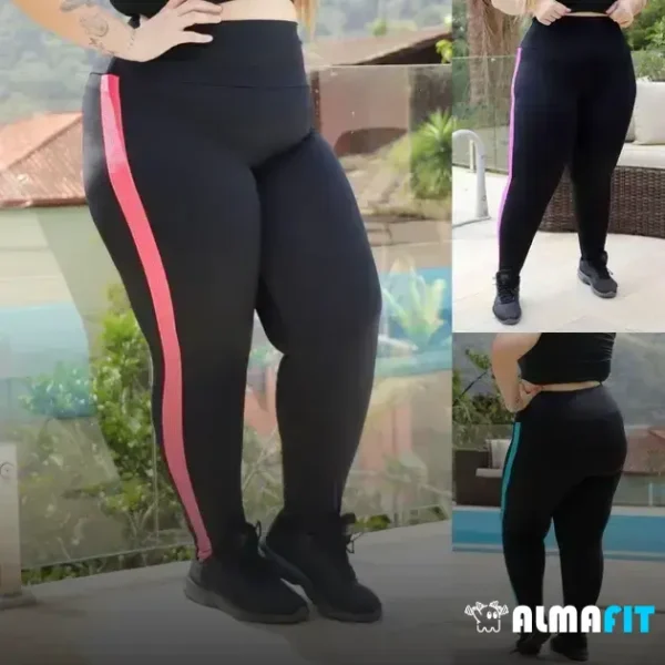 "Deslumbe com confort e estilo: nossa Calça Legging Plus Size Cós Alto Suplex, feita em tela confortável, perfeita para academia e looks casuais - não perca a promoção!"[3][5]
