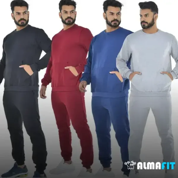 "Conquistre o estilo perfeito com o Kit Conjunto Blusa Moletom e Calça Moletom Flanelado Masculino: conforto, elegância e versatilidade para todos os momentos da sua vida."