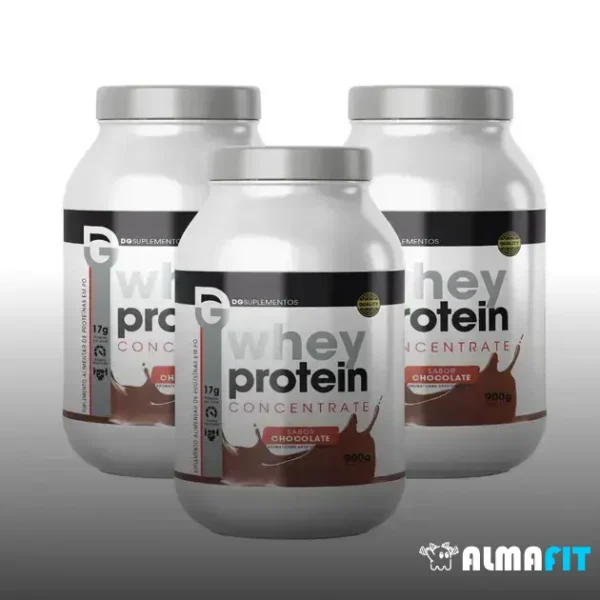 O "Kit 3x Whey Protein Concentrate 900g Baunilha - DG Labs" é uma fonte excelente de proteína de alta qualidade, rico em BCAAs, que melhora a função anabólica, aumenta a performance do atleta, apoia a construção e preservação muscular, e também oferece benefícios adicionais como redução da inflamação, fortalecimento do sistema imunológico e controle da pressão sanguínea.